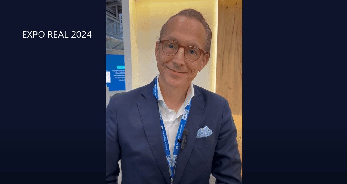 EXPO REAL 24 // 6 in 60: Johannes Glasl, Marsh Deutschland