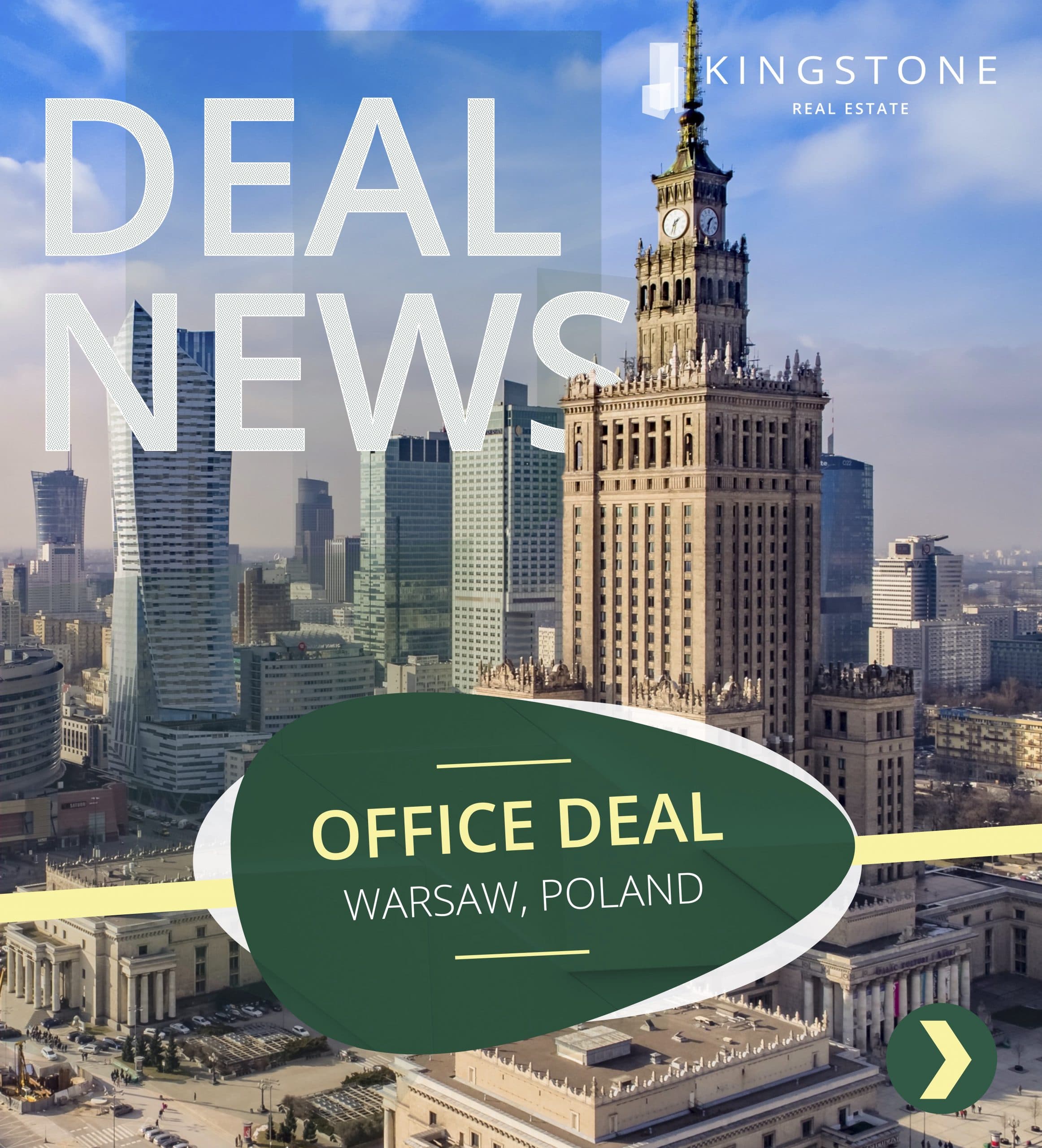 KINGSTONE Real Estate: Erfolgreiche Office-Transaktion in Polen