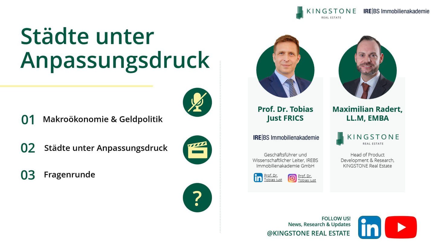 Review Webinar Series "Macro Matters – The KINGSTONE Real Estate View" (June 2025)