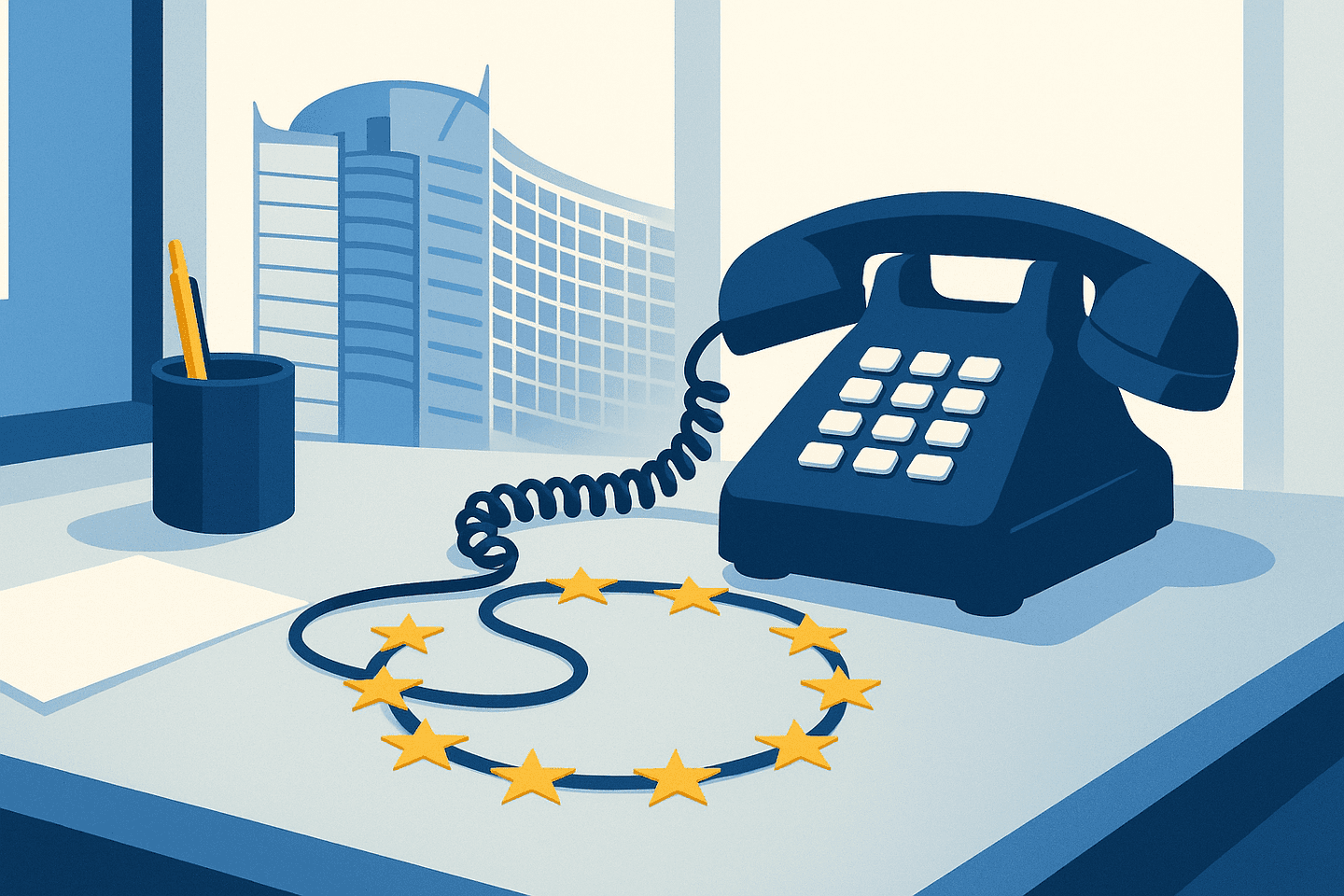 Call from Brussels – Please pick up!