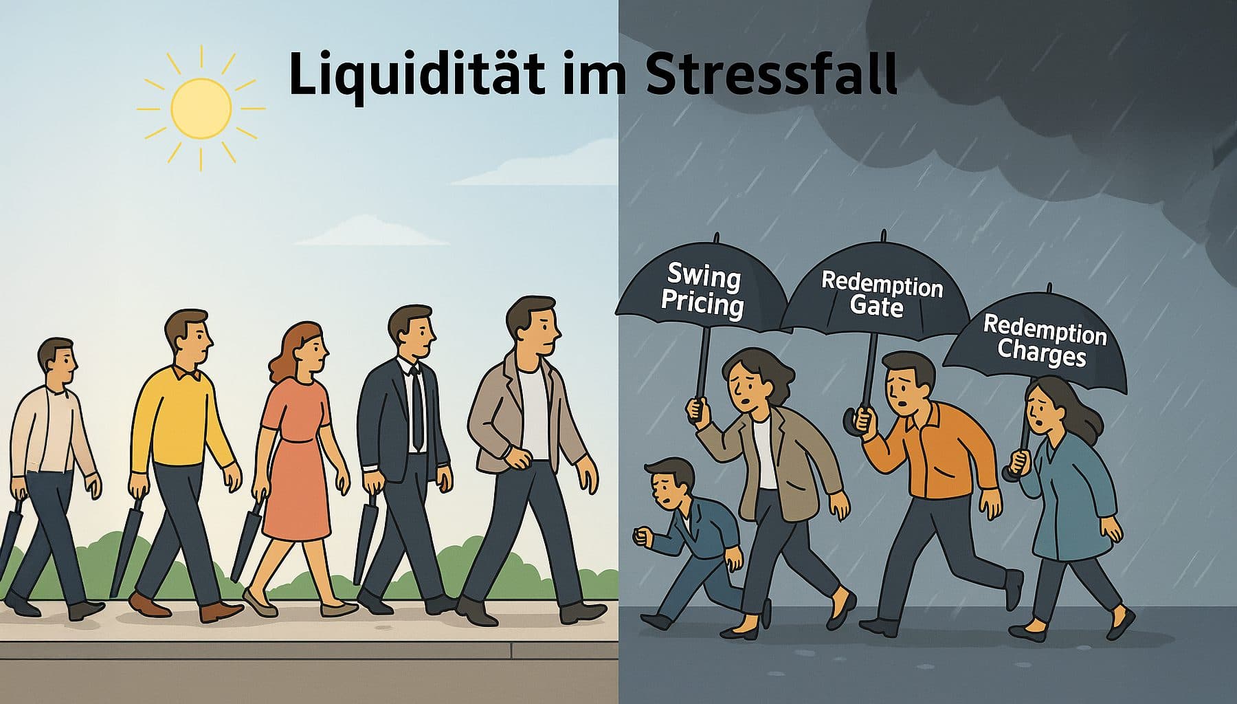 Liquidität – Schutzschirm im Sturm – oder nur ein Schönwetterversprechen?