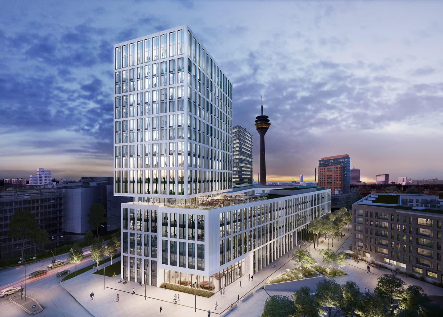 Goldbeck Facility Services take over facility management in Düsseldorf's OFFICEHOME Rise office tower