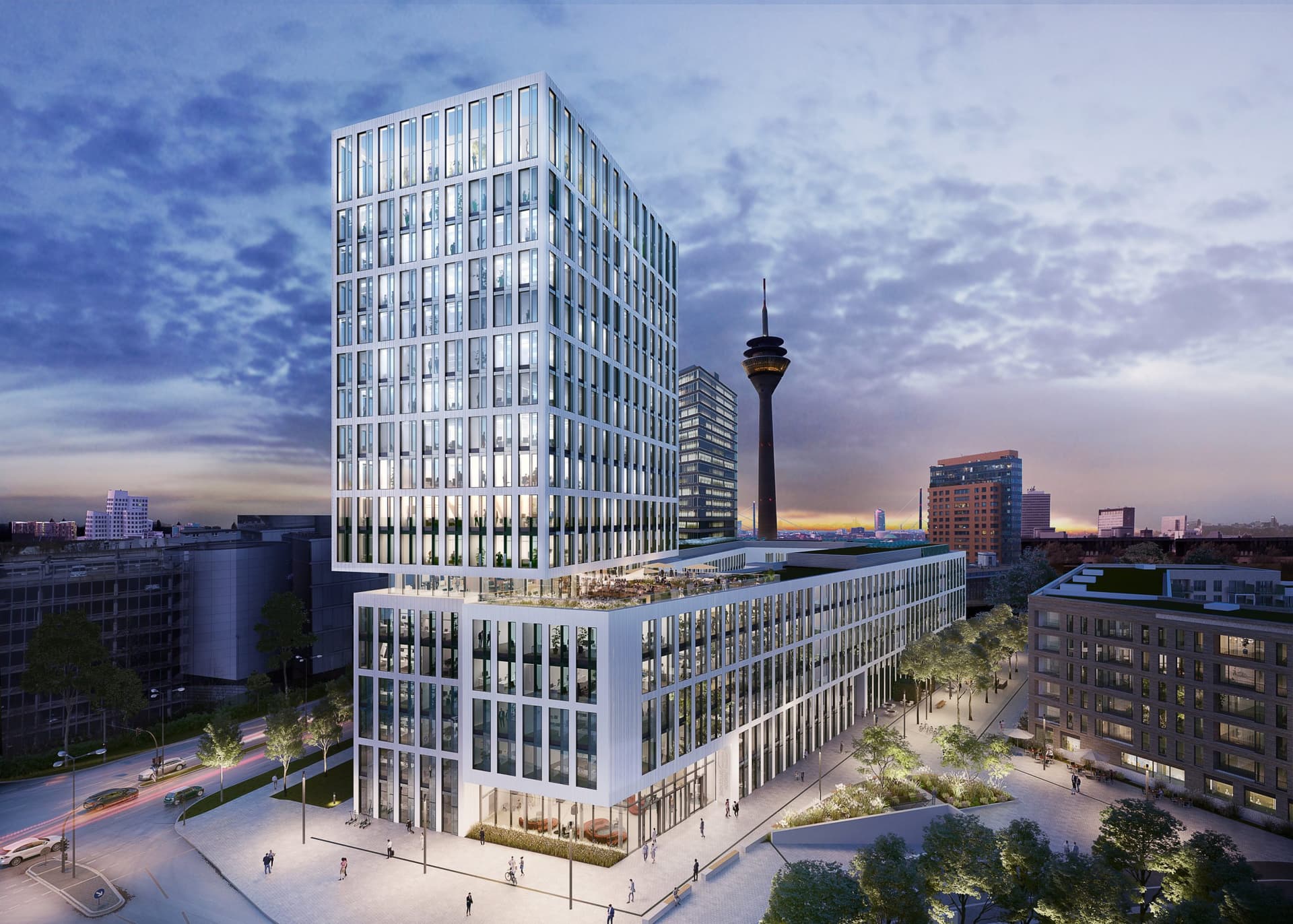 Goldbeck Facility Services take over facility management in Düsseldorf's OFFICEHOME Rise office tower