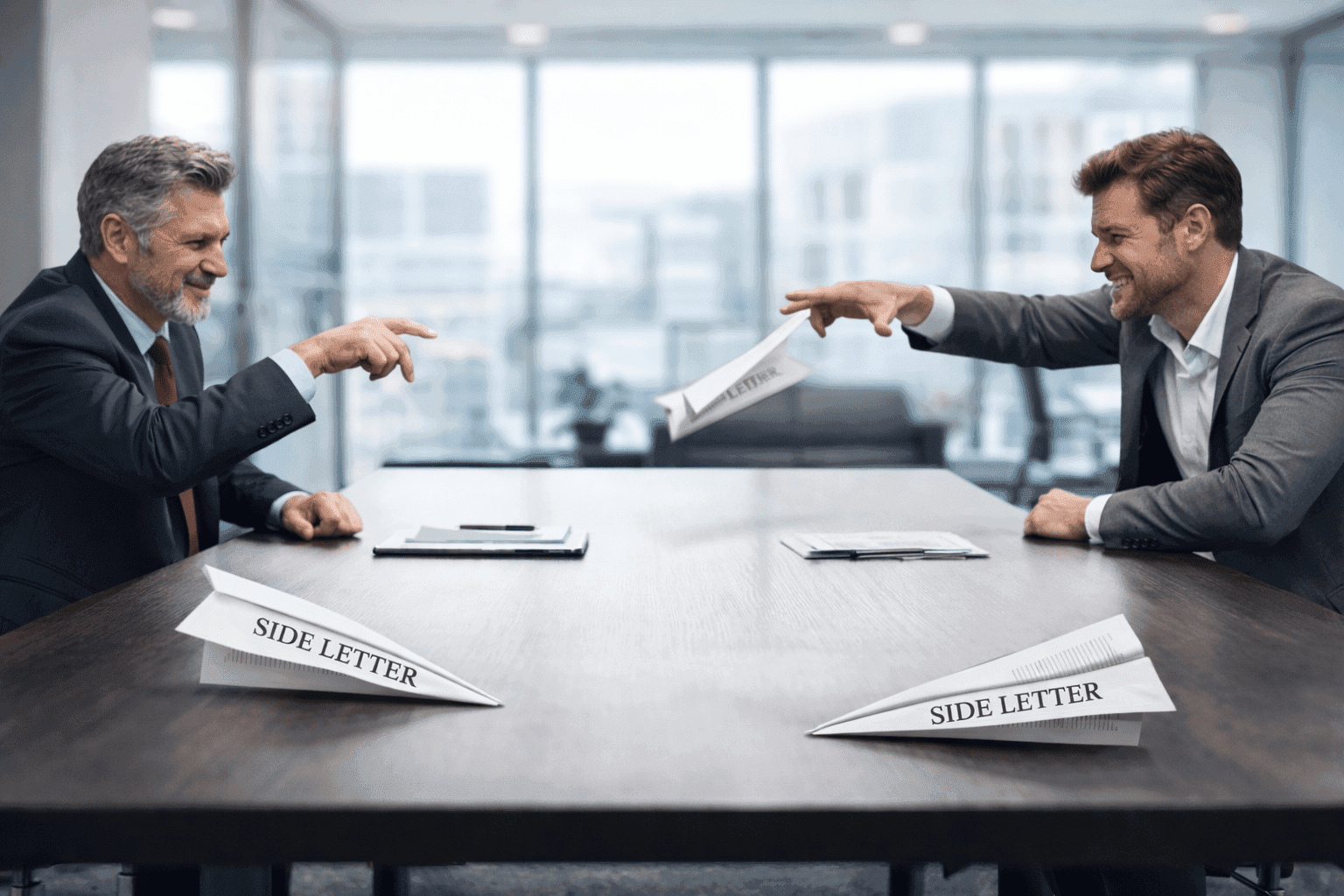 Side Letters als Ort institutioneller Risikoverantwortung