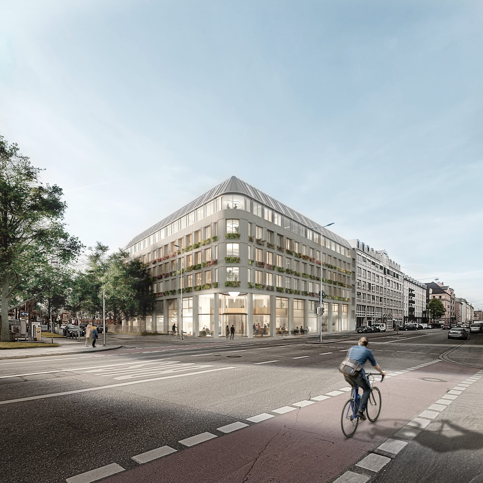 HIH Projektentwicklung entwickelt Bürogebäude in München
