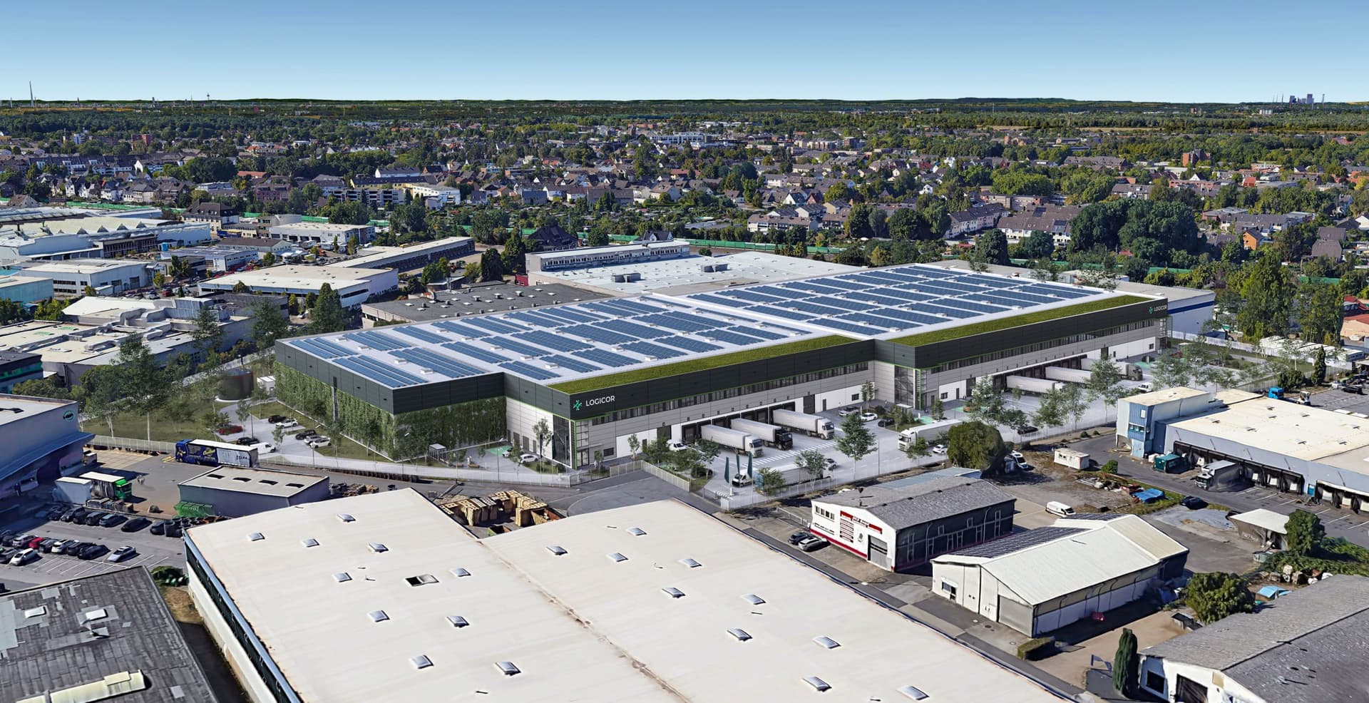 Logicor sichert sich ca. 9.700 m² Vorvermietung an Orthomol für fossilfreies Redevelopment-Projekt in Langenfeld