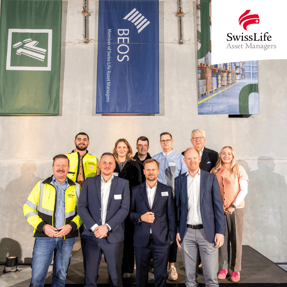 Richtfest Rheindocks Bildrechte: BEOS AG