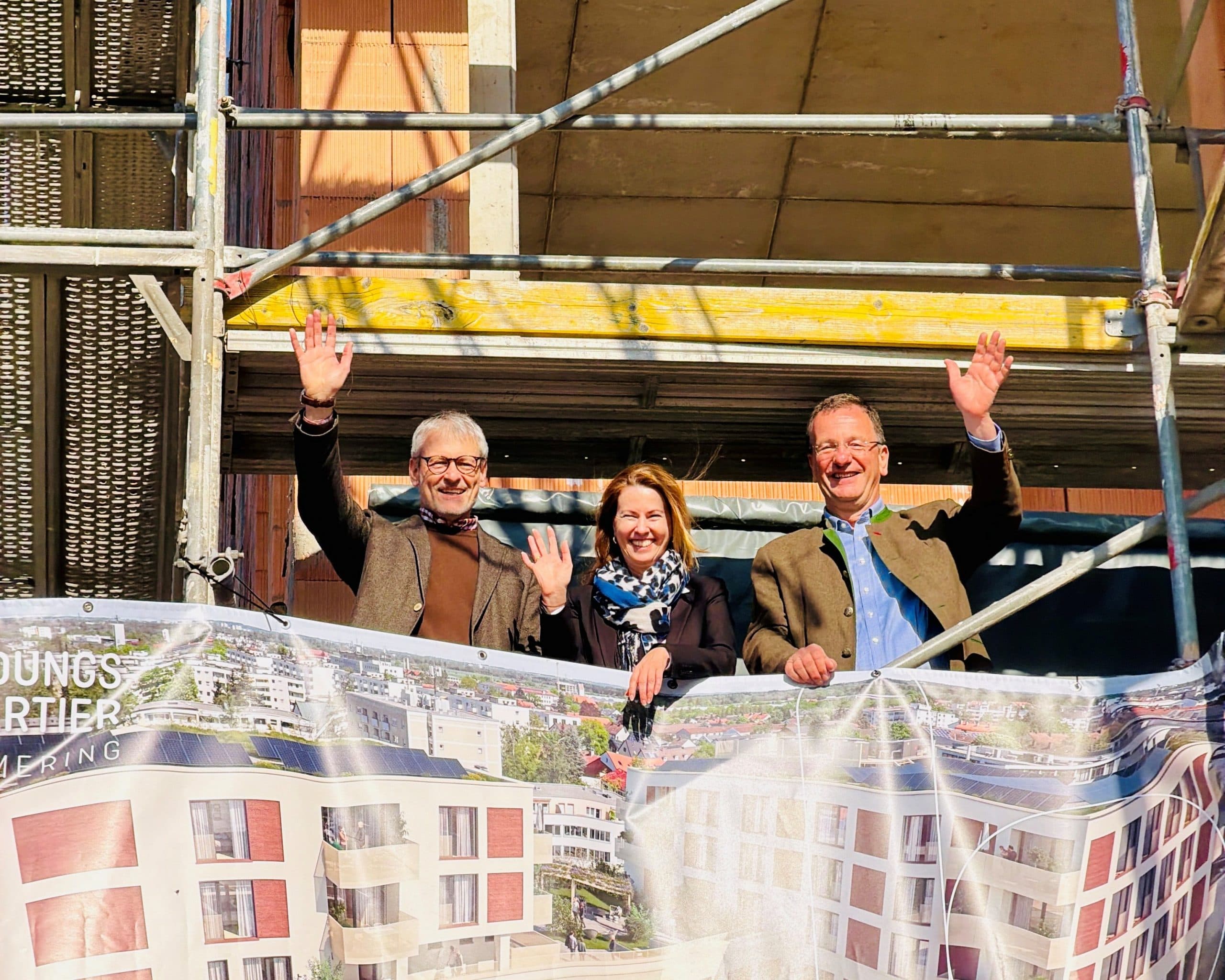Milestone in Germering: ehret+klein celebrates topping-out ceremony for the Bildungsquartier
