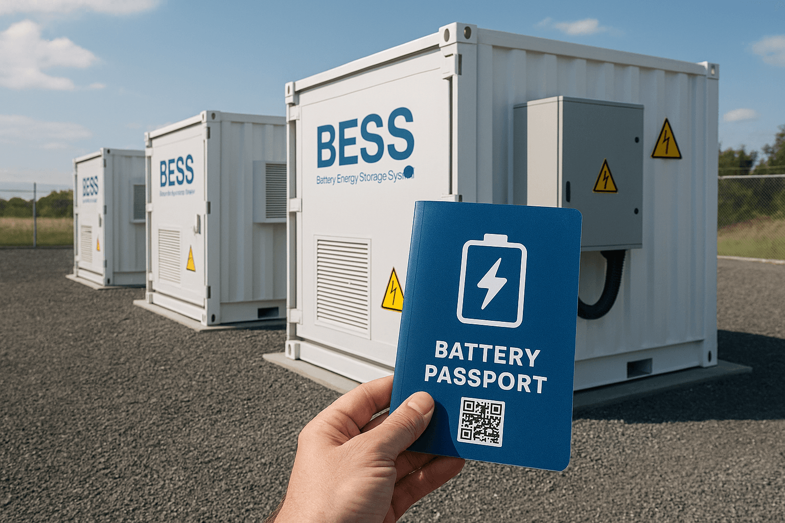 Large-scale battery storage and ESG - What role will the battery passport play from 2027?