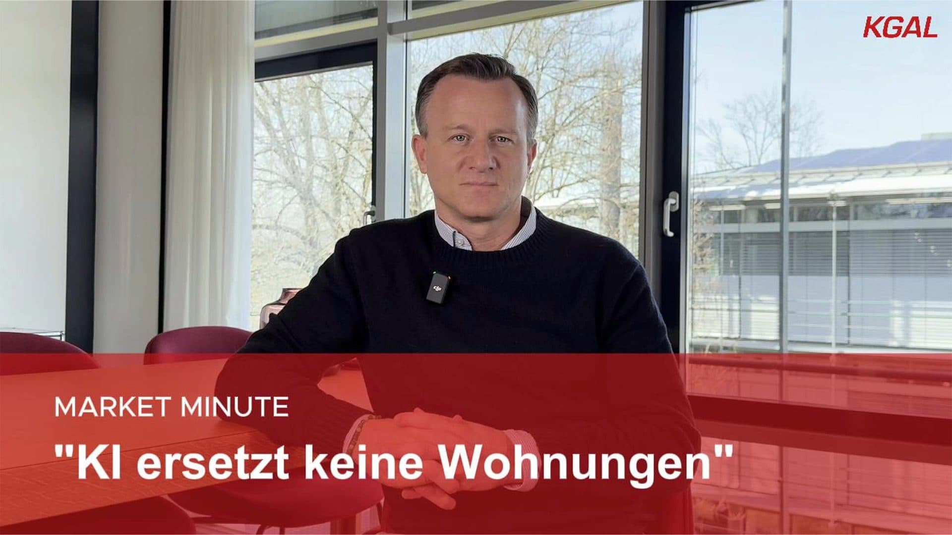 KGAL Market Minute: "KI ersetzt keine Wohnungen"