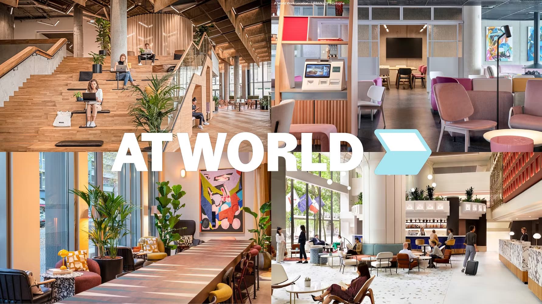 Plattform für flexibles Arbeiten: ATworld weitet Angebot auf 800 Standorte aus und expandiert weiter