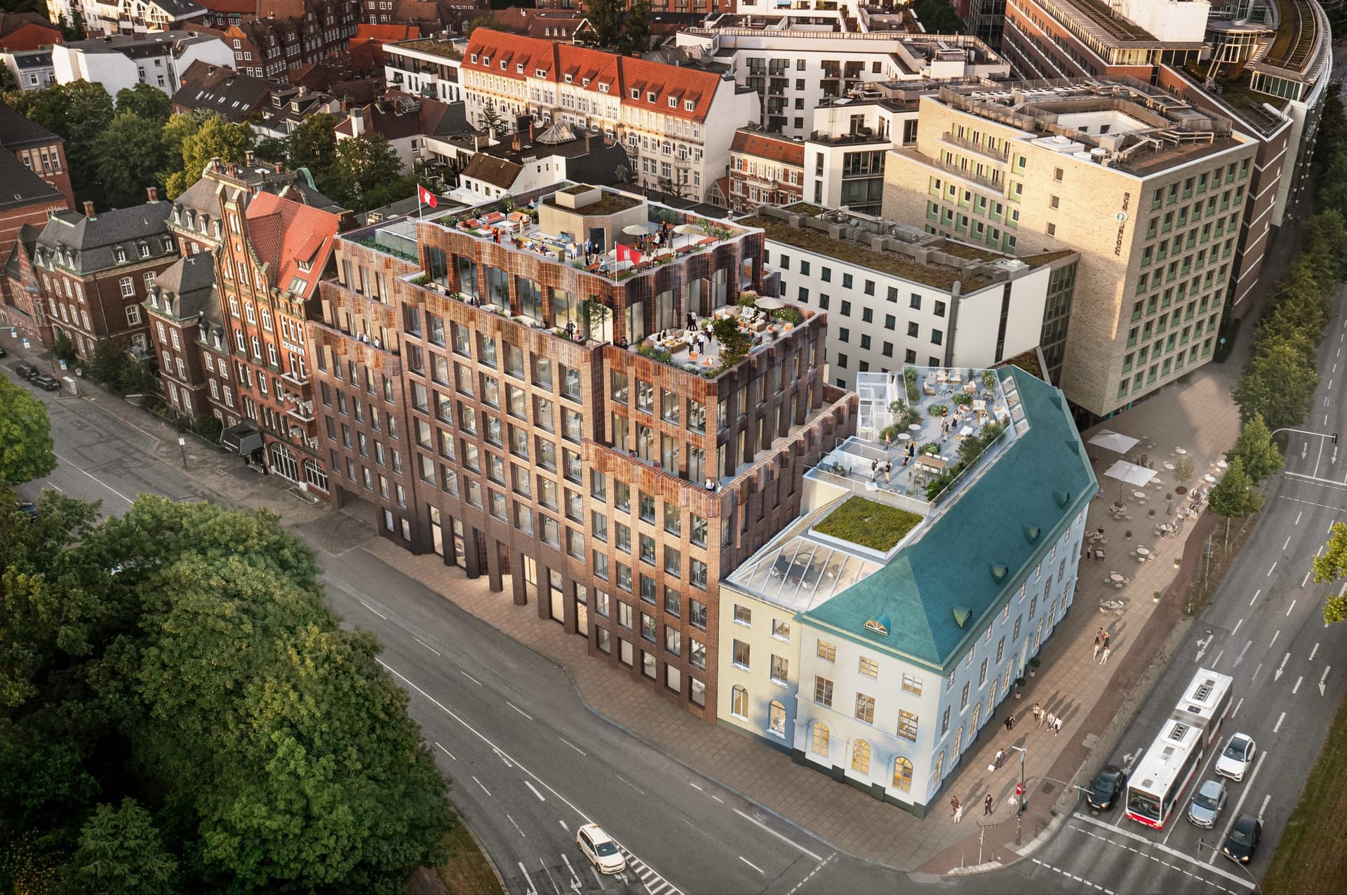 Perspektive Büroimmobilien: Die Zukunft liegt in hybriden Konzepten, Flächeneffizienz und neuen Nutzungen