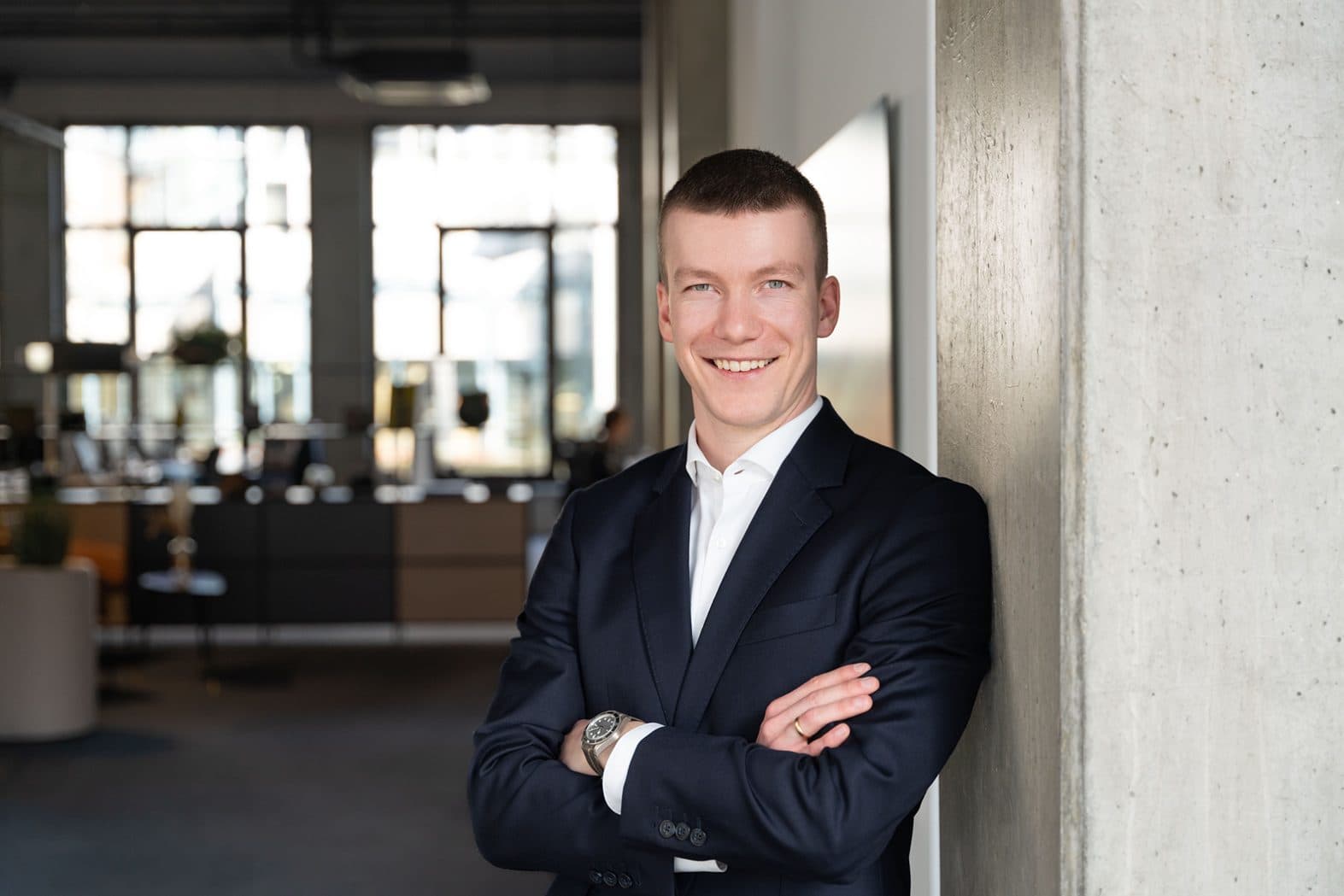 Johannes Rost (Colliers) erläutert Wohnungsmarkt