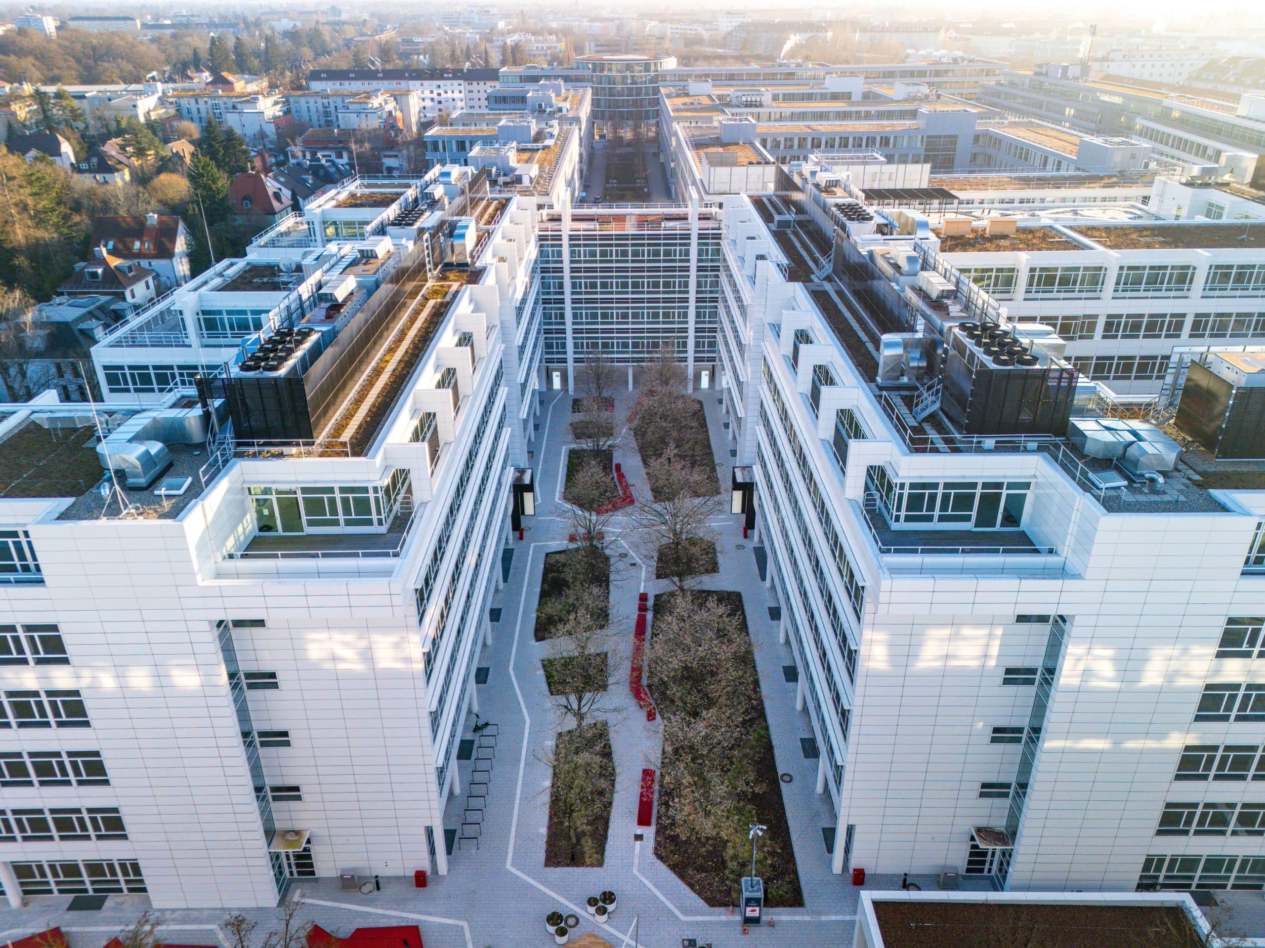 Weisses Quartier: EnOcean-Hauptsitz in München