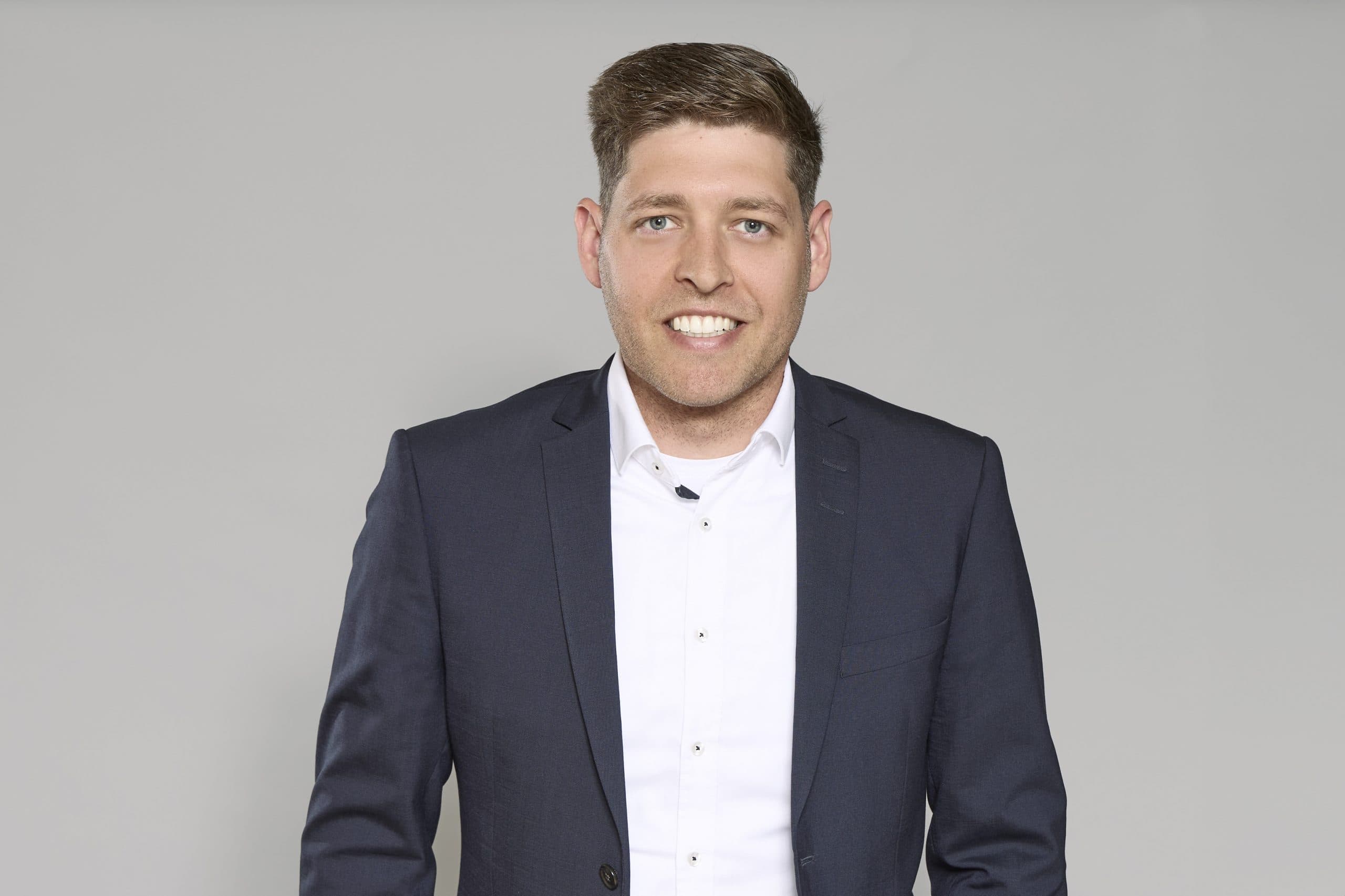 Porträt von Fabian Herrmann, Senior Fund Manager bei Catella Investment Management