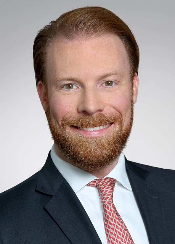 Portrait von Daniel Milkus, Niederlassungsleiter Aengevelt Frankfurt