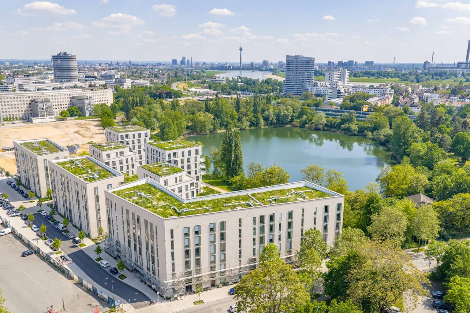 PANDION verkauft Teil des Quartiers am Düsseldorfer Albertussee an GARBE Urban Real Estate