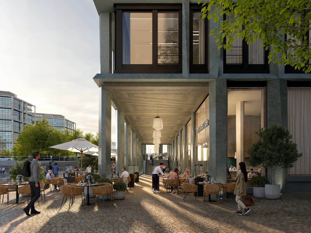 Arkaden Alexander-von-Humboldt-Haus, Berlin Copyright: CAImmo