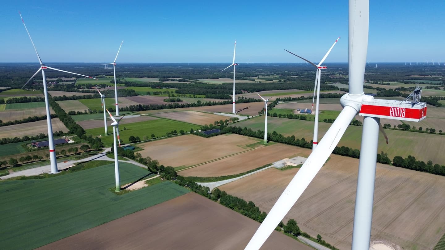 Meppen wind farm on the grid: ENOVA implements largest repowering project in the company's history