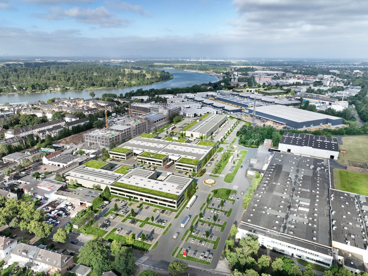 SEGRO starts expansion of the Düsseldorf Süd business park
