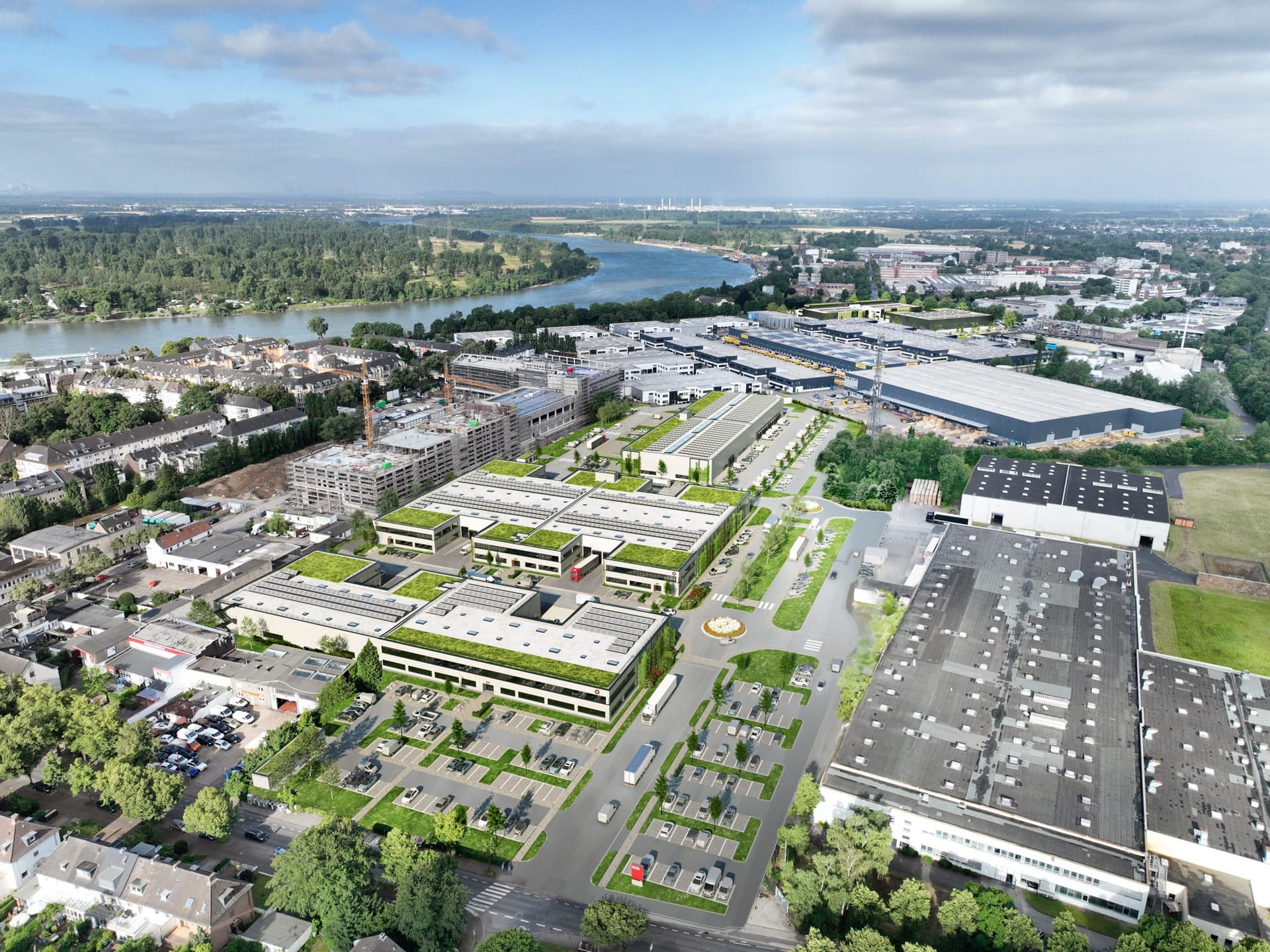 SEGRO starts expansion of the Düsseldorf Süd business park