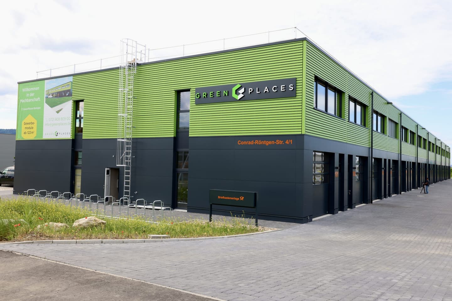 GreenPlaces completes 34 flexible commercial units in Bisingen