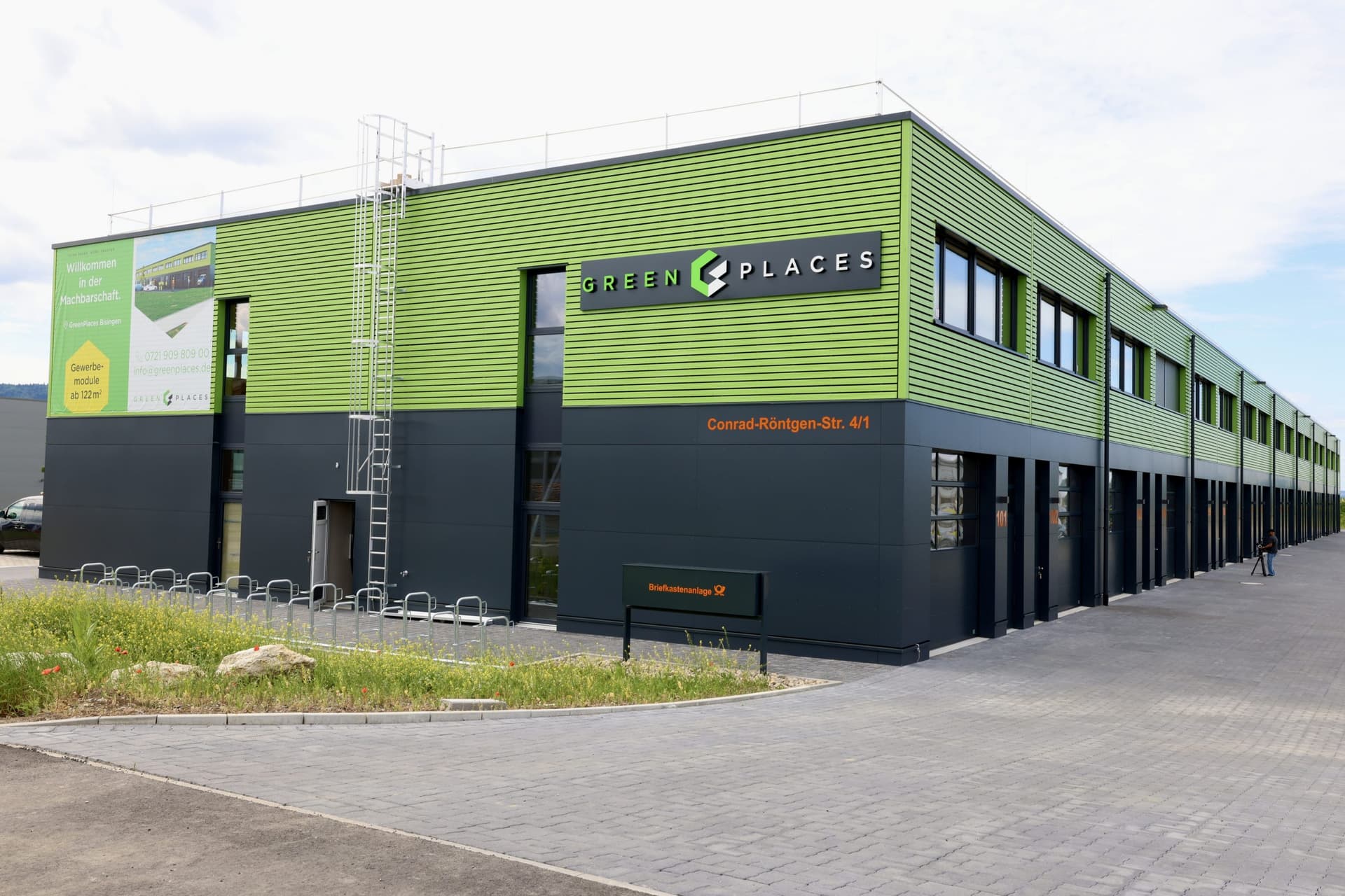 GreenPlaces completes 34 flexible commercial units in Bisingen