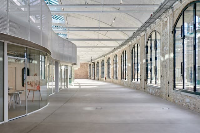 Postbahnhof innen (Copyright PATRIZIA SE)
