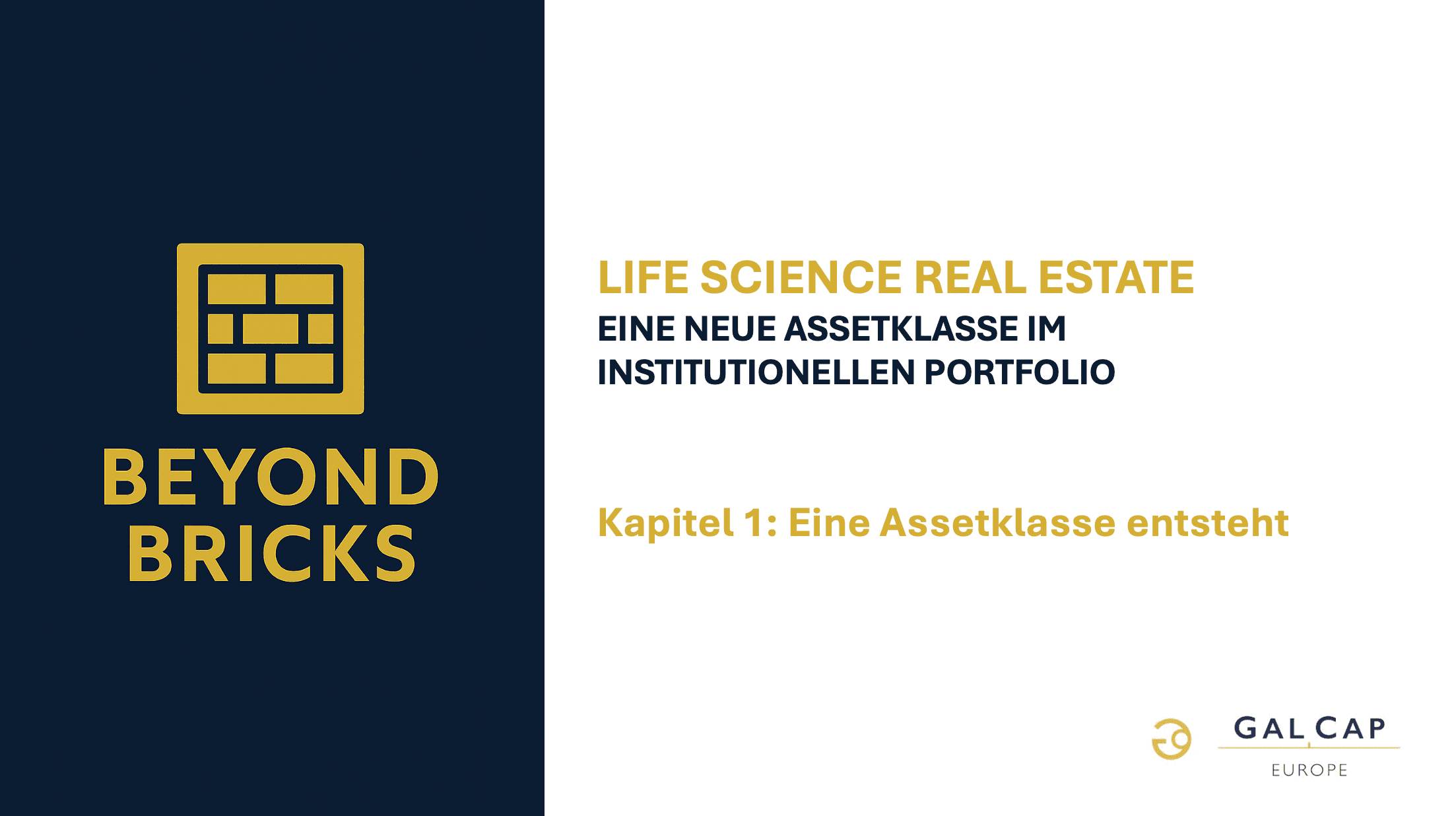 Life Science Real Estate – Eine Assetklasse entsteht