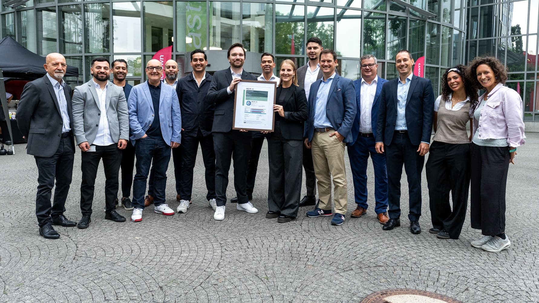 Aroundtown erreicht erste „Herausragend“-BREEAM-Zertifizierung für den Bürokomplex Astropark in Frankfurt am Main