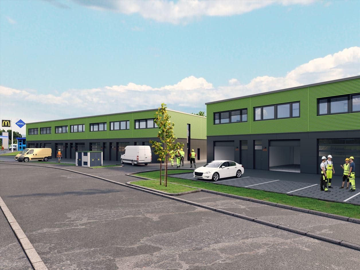 GreenPlaces feiert Richtfest für nachhaltige und flexible Gewerbeflächen in Aichtal