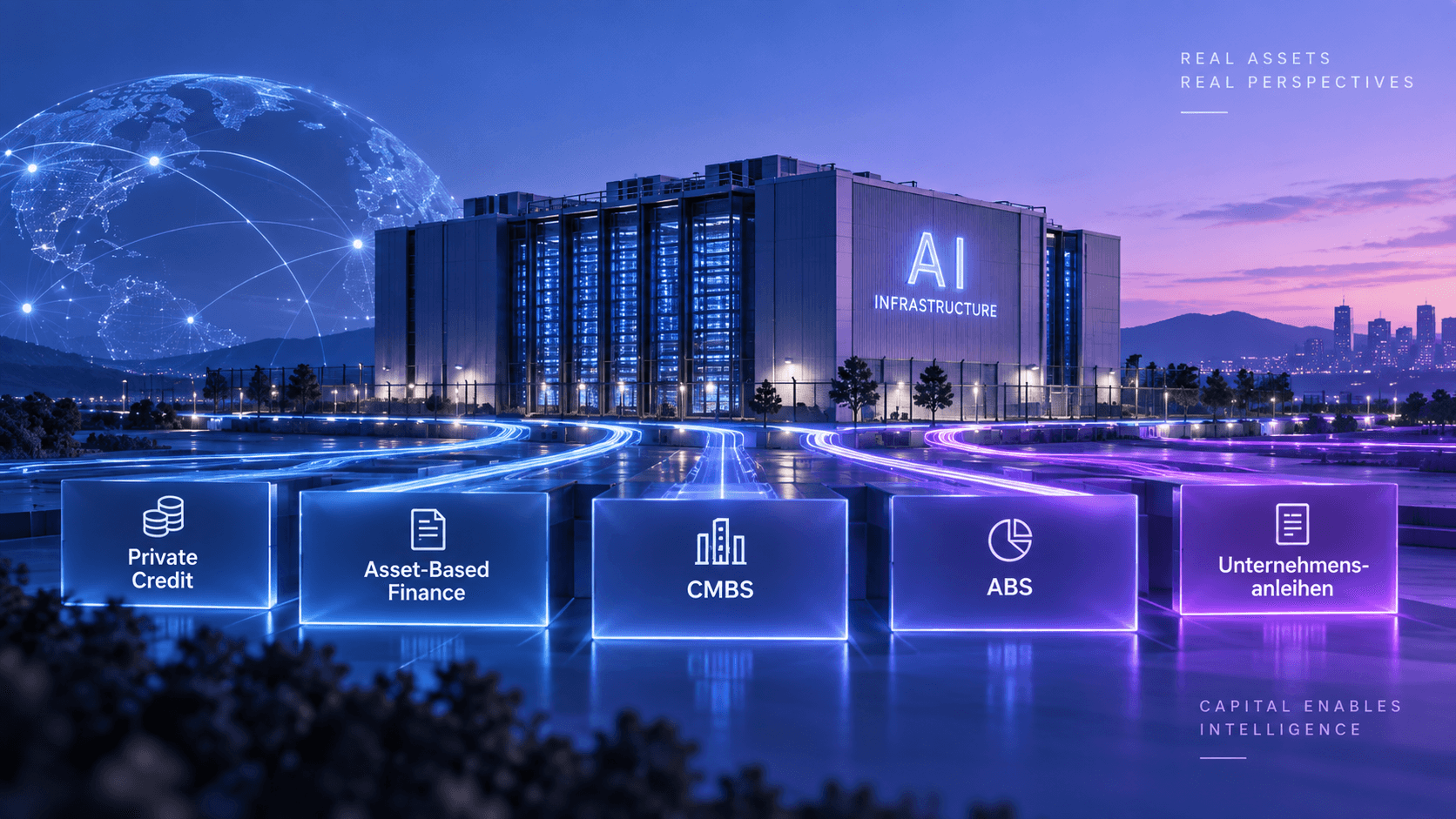Five asset classes, one data center
