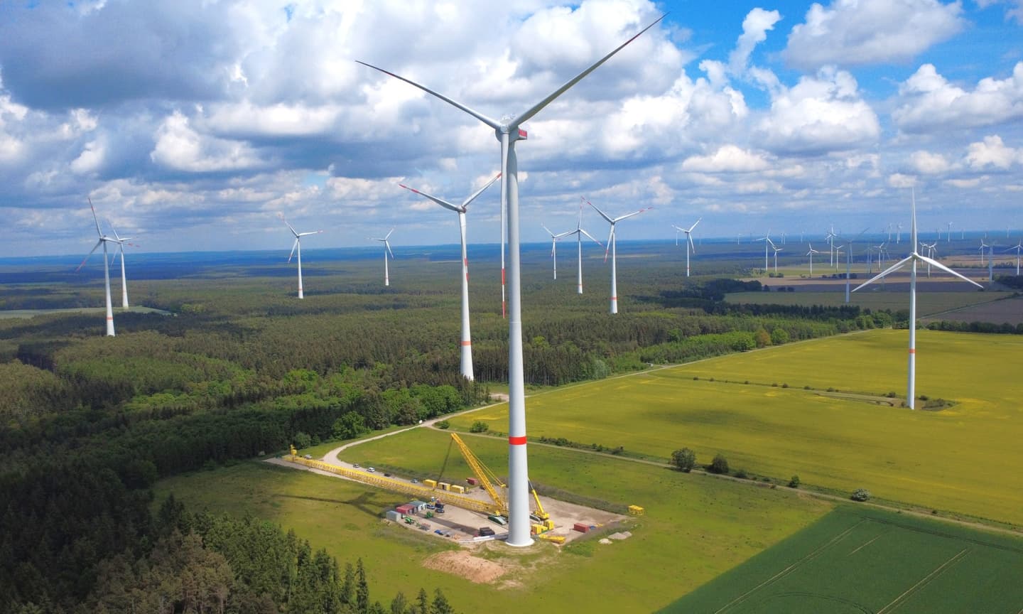 Energiequelle GmbH commissions wind turbine in Danna