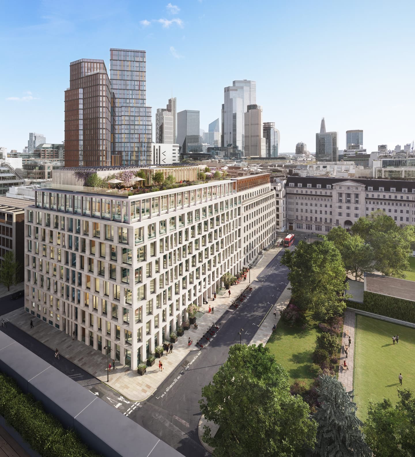 MEAG mit erstem Mieter G&T in 30 Finsbury Square, London