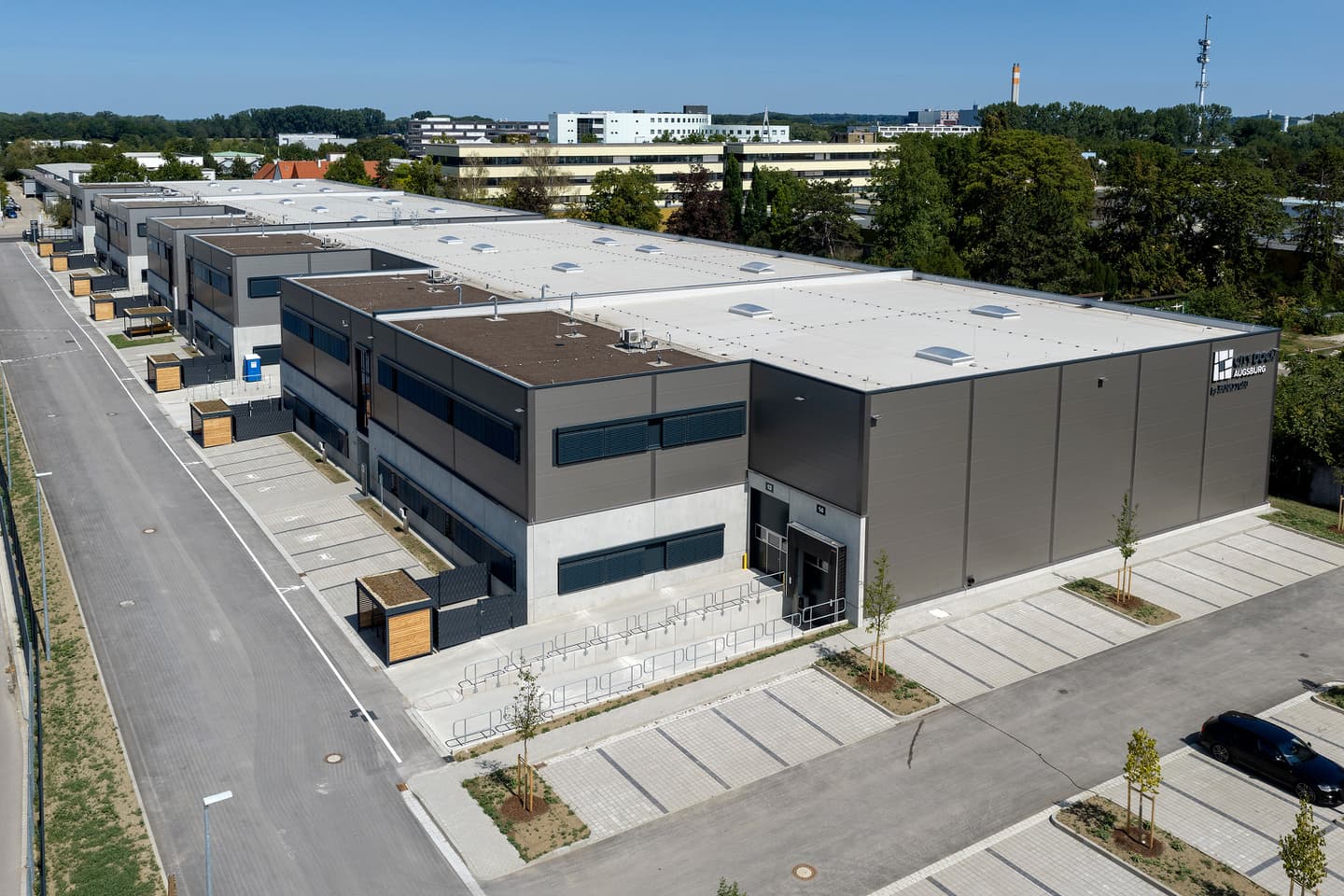 Harden Industriebau completes the Panattoni Campus in Augsburg
