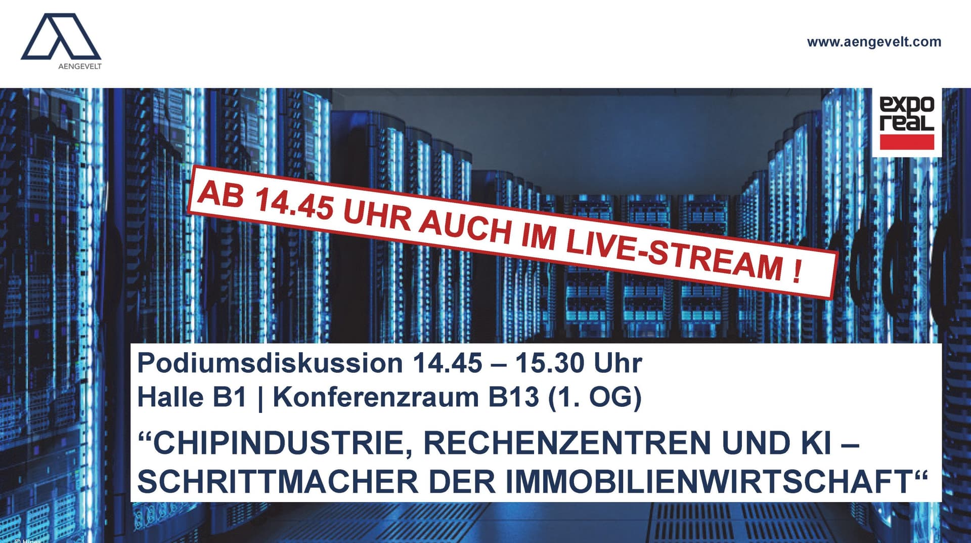 "Chipindustrie, Rechenzentren und KI – Schrittmacher der Immobilienwirtschaft?"