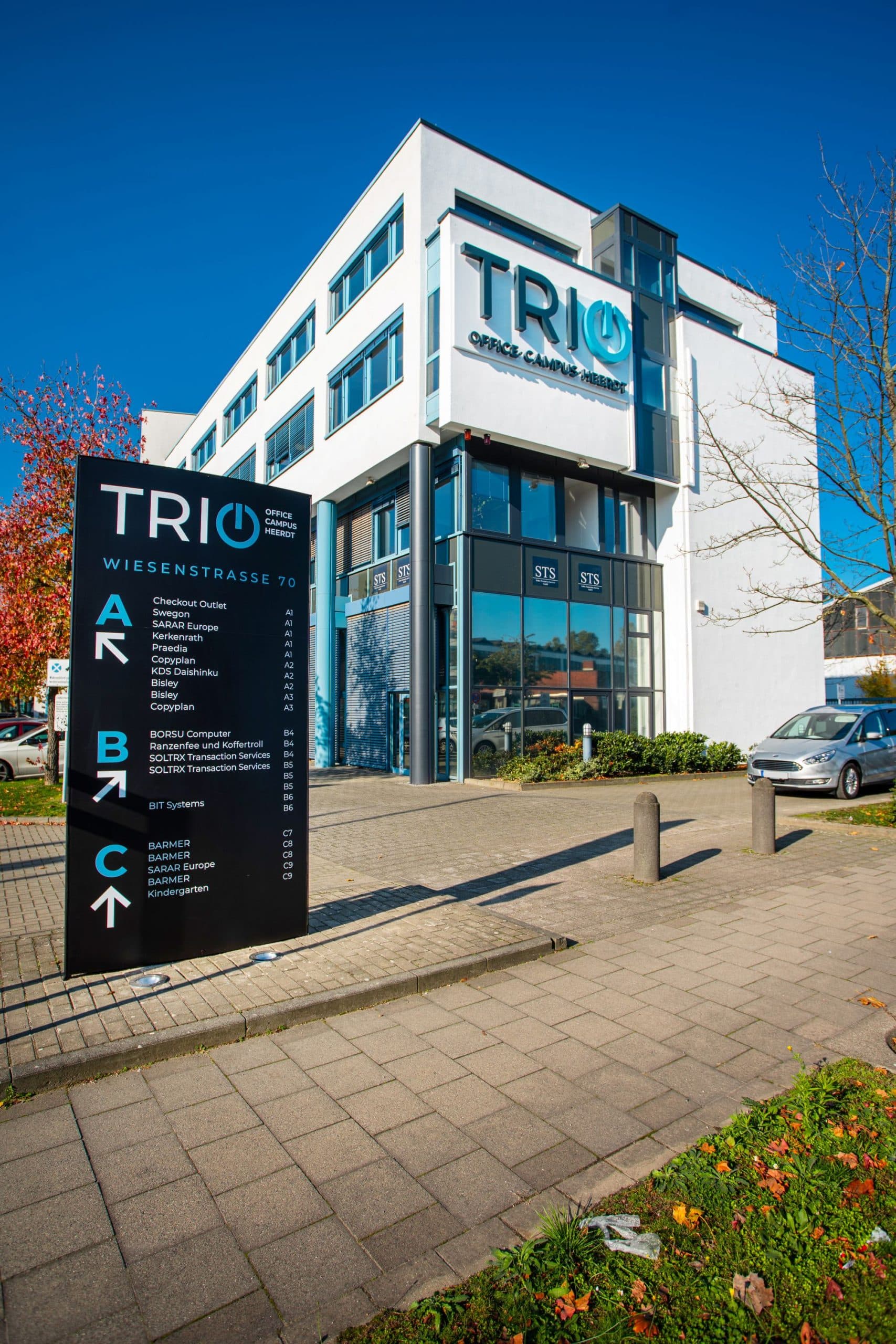 VIVIT Group takes over leasing management for the TRIO in Düsseldorf-Heerdt