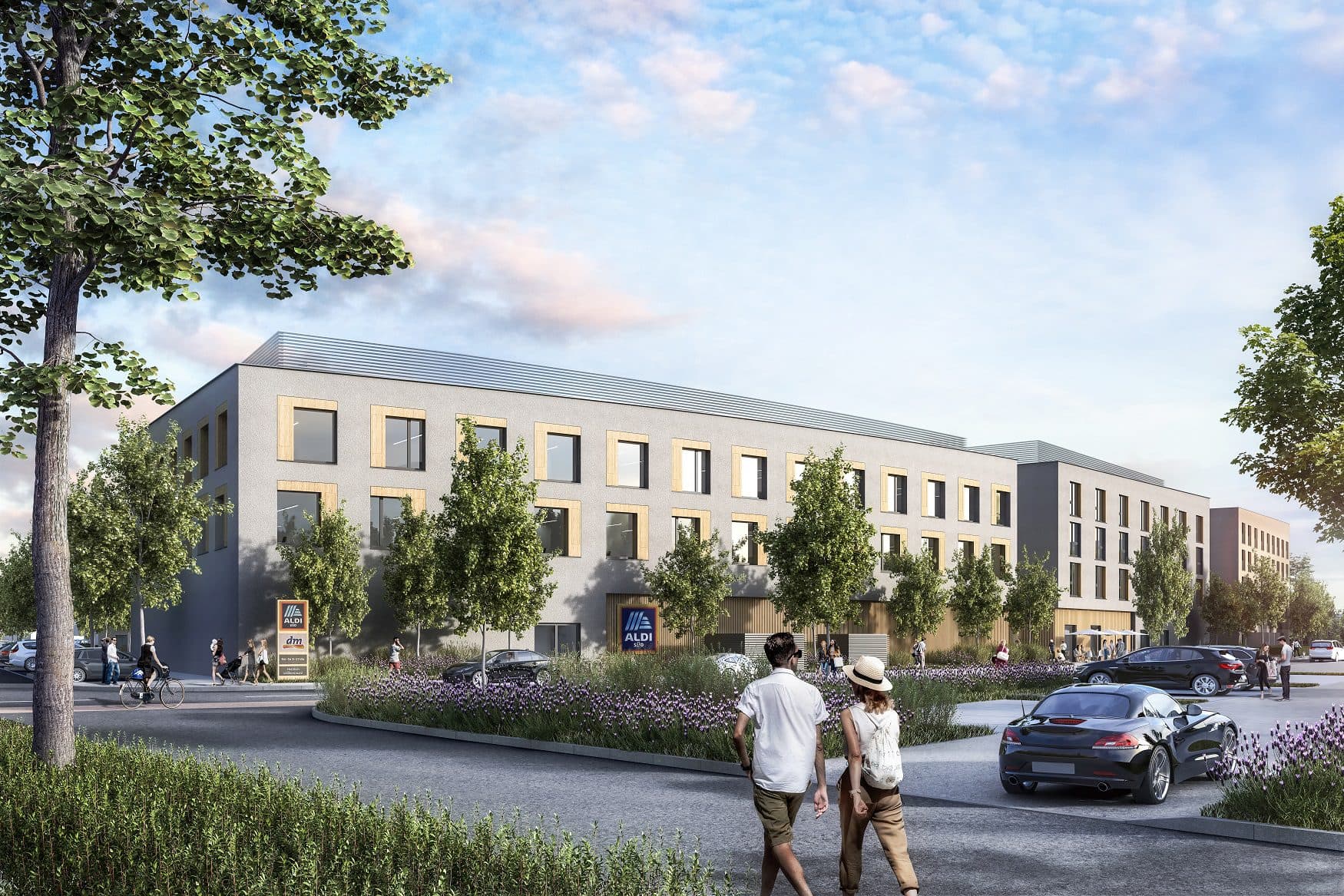 Traunreut: ALDI SÜD erwirbt Standort im Quartier „Munapark“