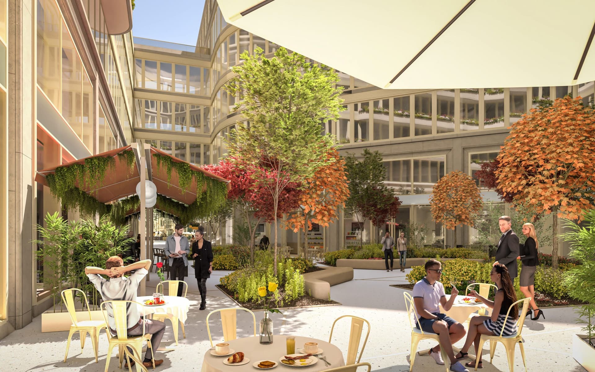 Hines wins first catering tenant for Le Coeur