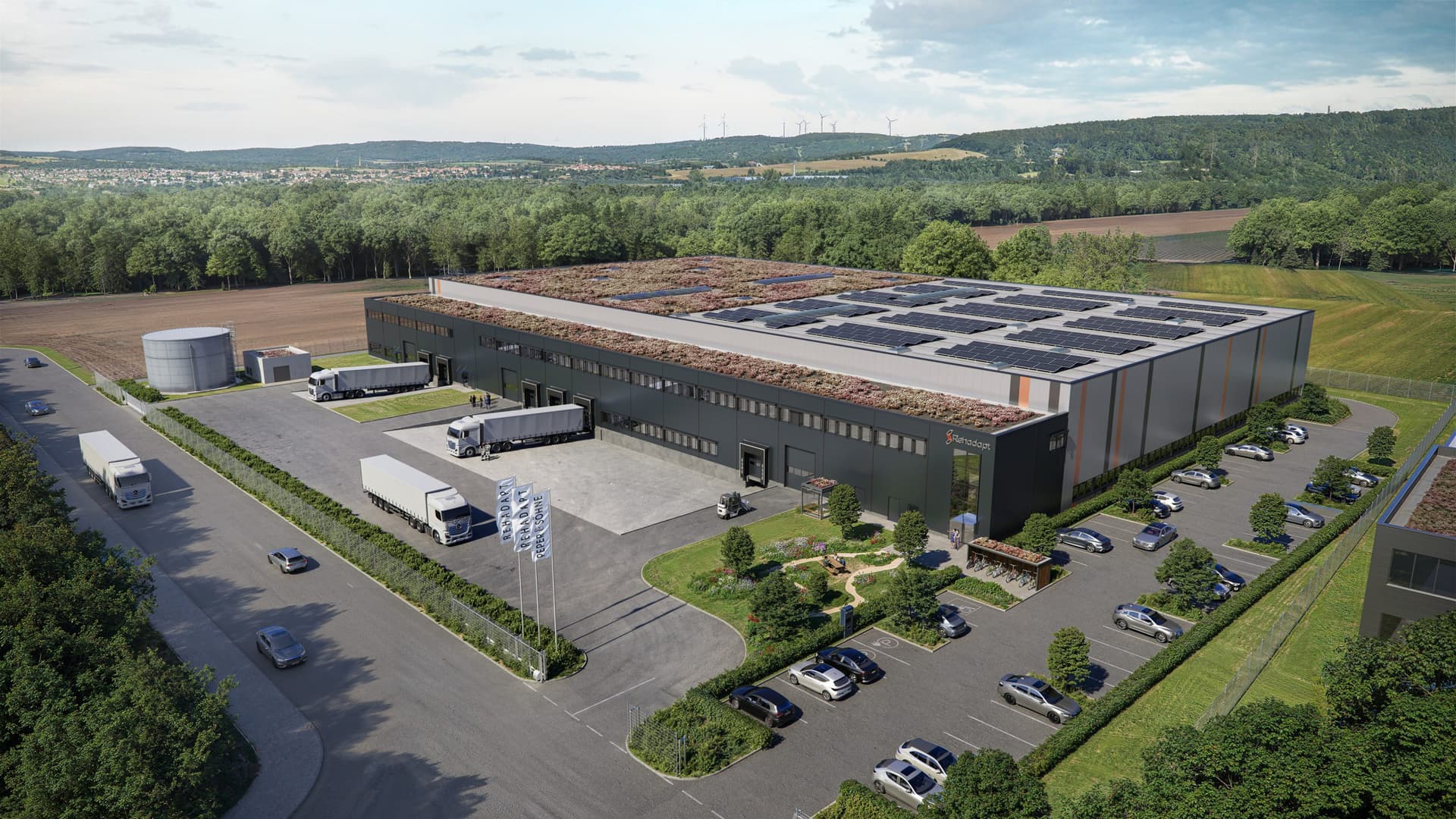 Peper & Söhne develops new production and logistics site for Rehadapt GmbH in Kassel