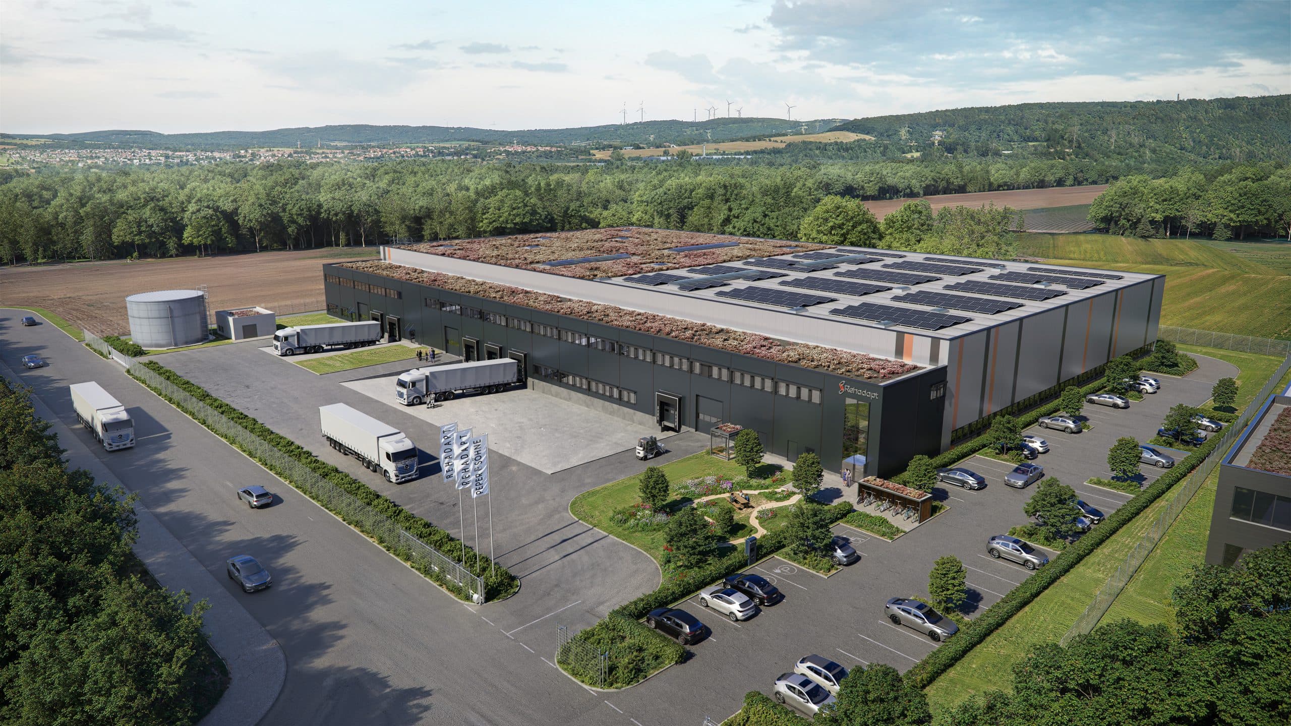 Peper & Söhne entwickelt neuen Produktions- und Logistikstandort für die Rehadapt GmbH in Kassel