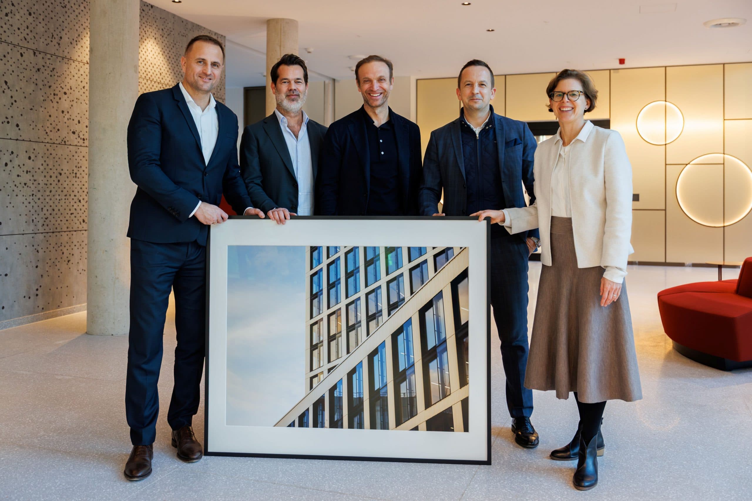 Mietflächenübergabe bei PANDION in Düsseldorf