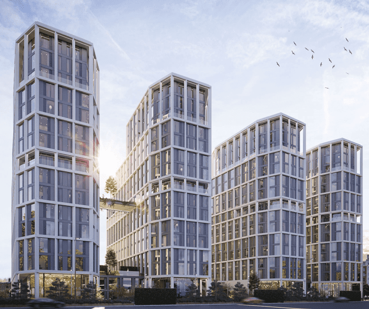 Legacie marks topping out landmark Liverpool scheme, The Gateway, with visit from Secretary of State for Housing