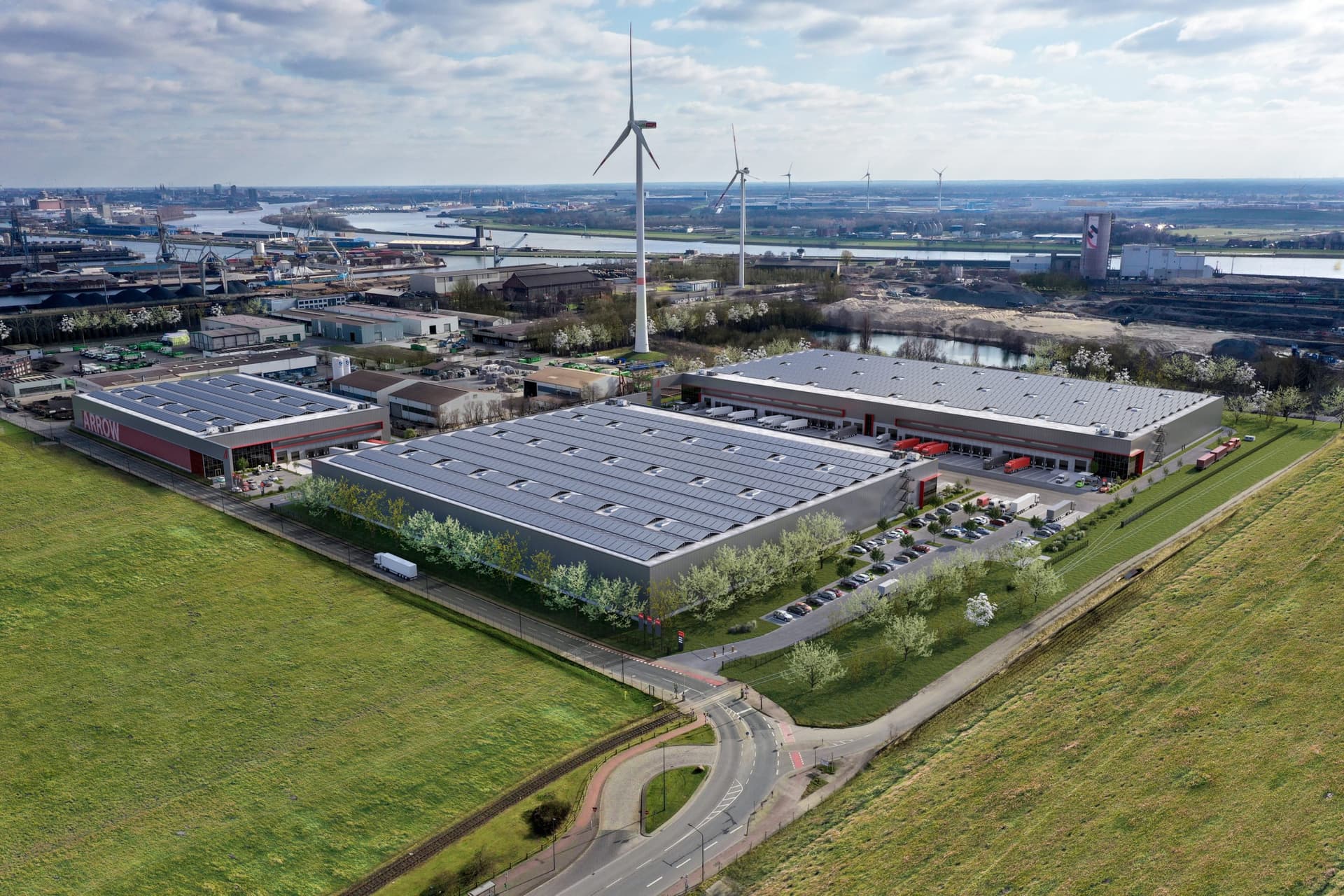 Arrow Capital Partners fully leases 54,000 m² of new logistics building in Bremen to BlackForxx