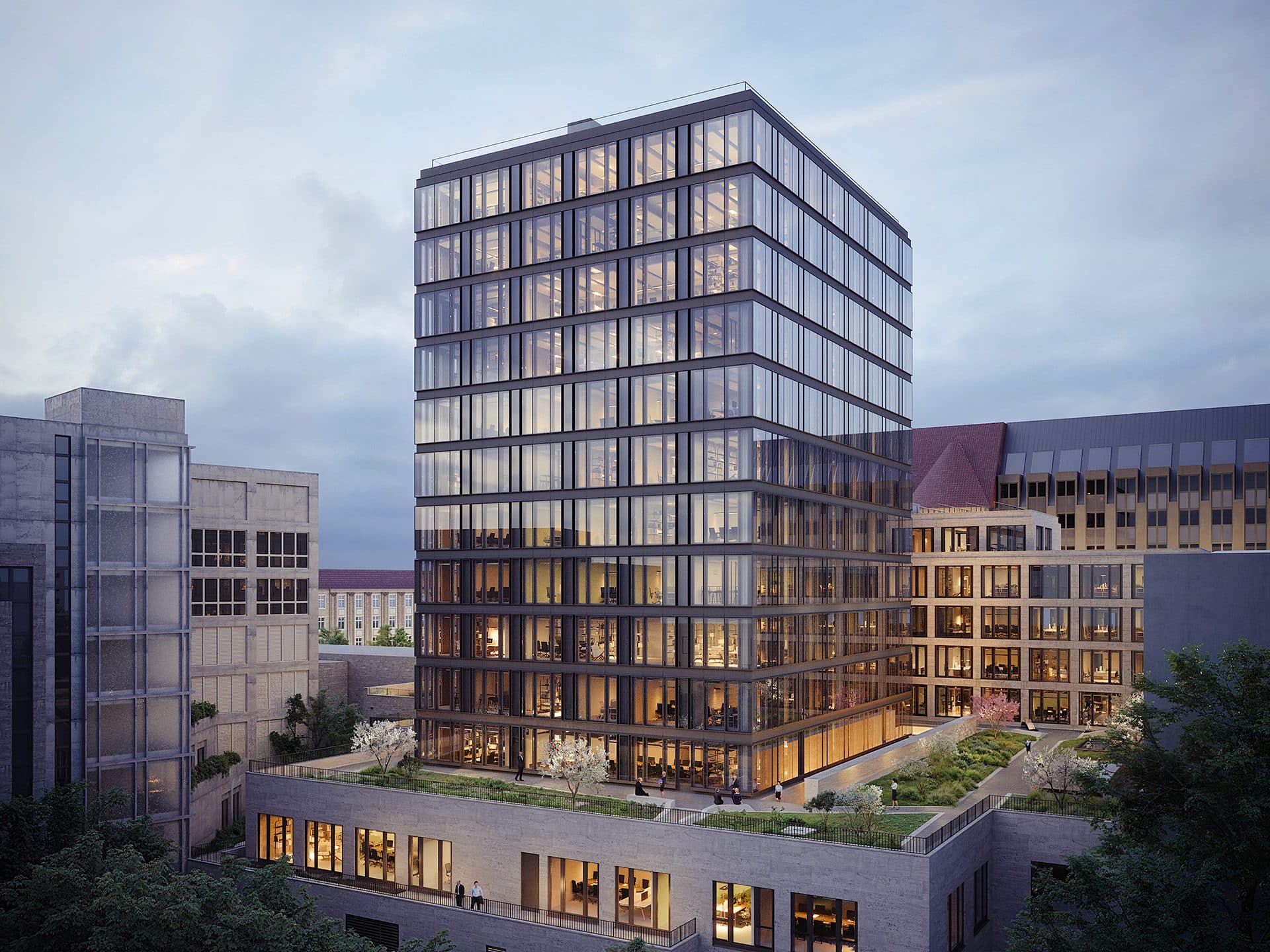 Berlin: Quantum vermietet weitere 900 m² im P1