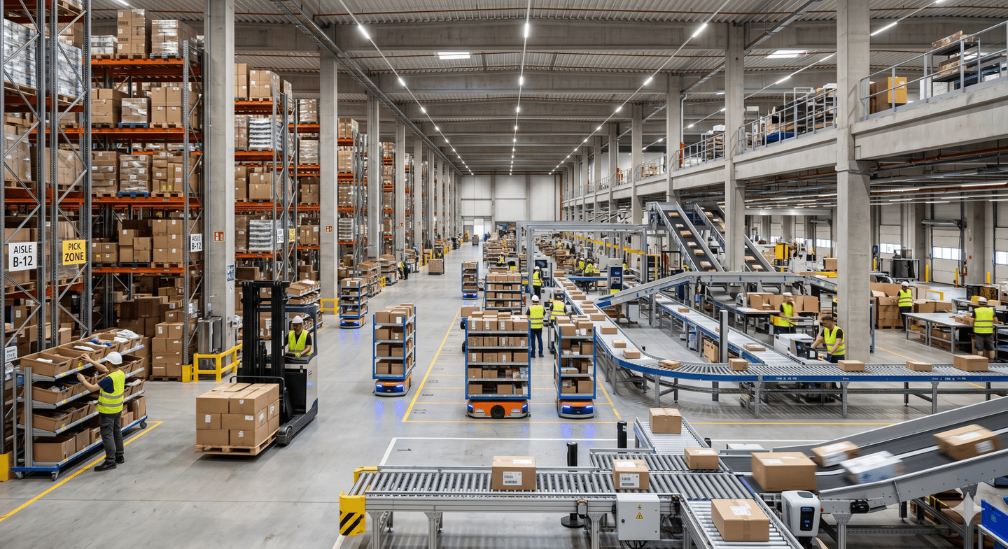 Nationwide take-up increases by 30% – lively logistics market with numerous major contracts