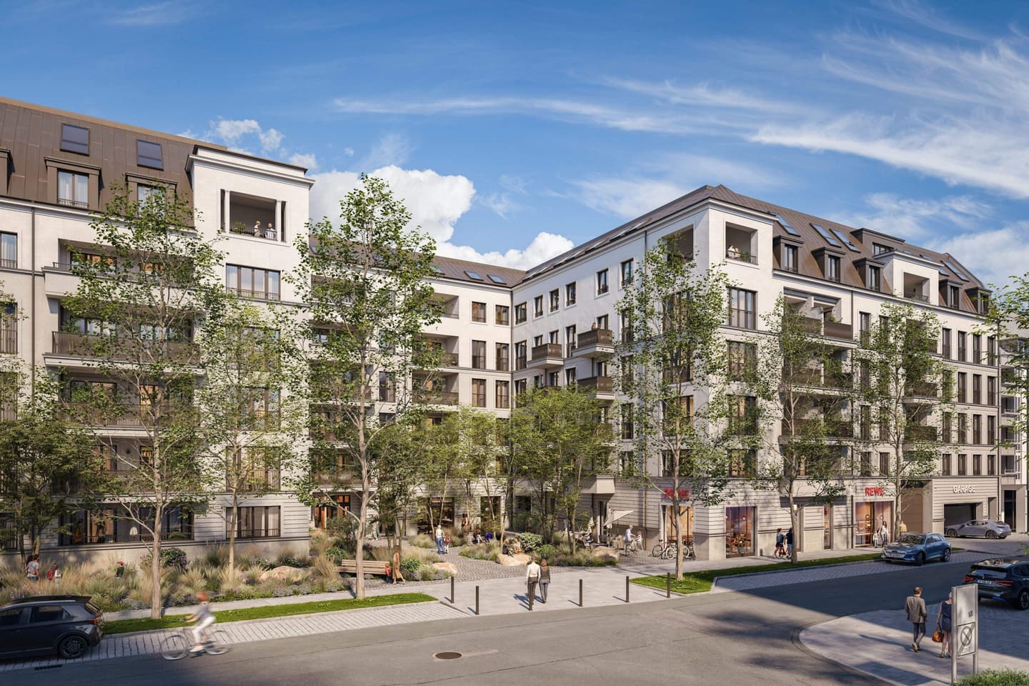 Pembroke and Ehret+Klein AG lay foundation stone for 186 new rental apartments in Munich