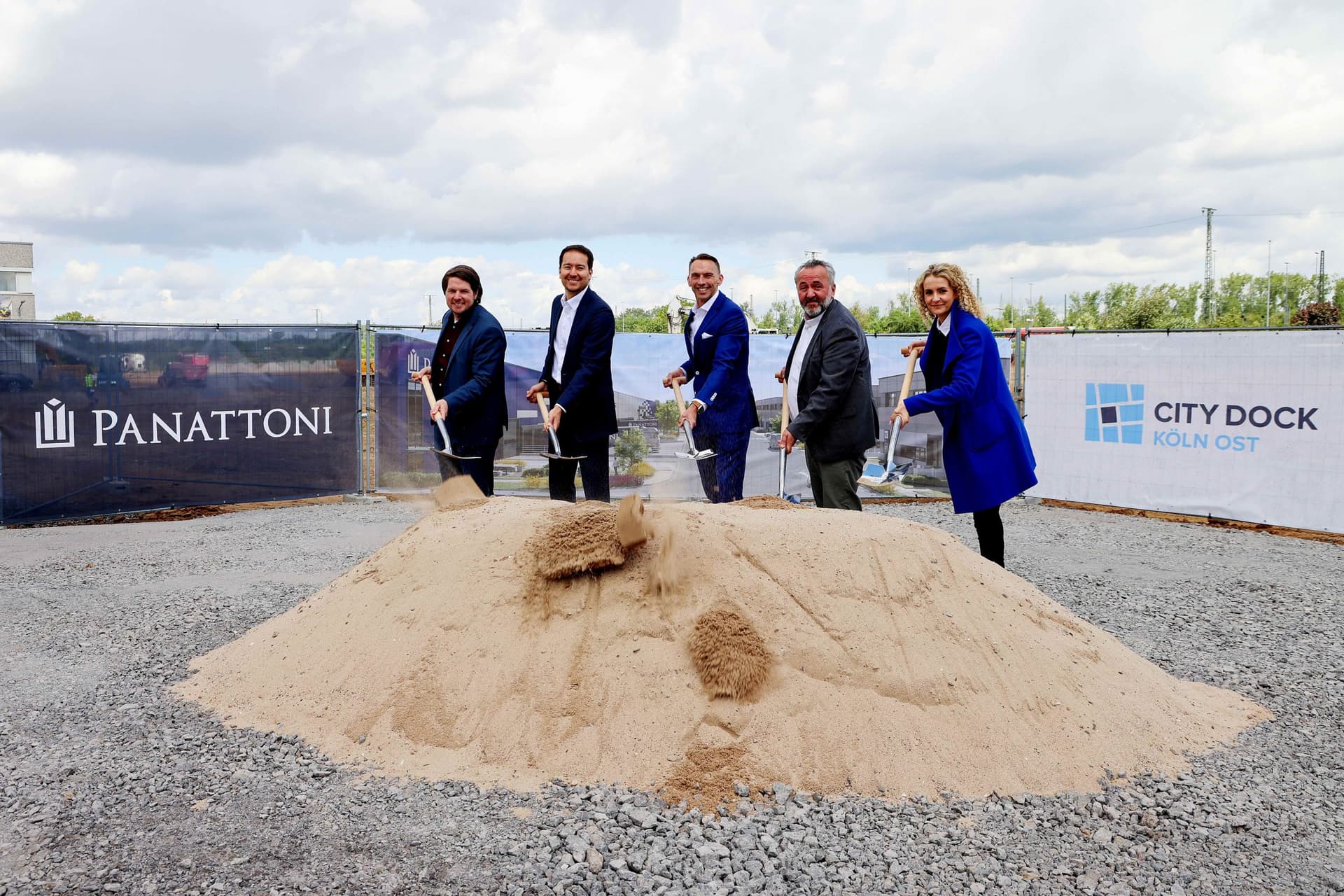 Groundbreaking ceremony for the Panattoni Campus Cologne East