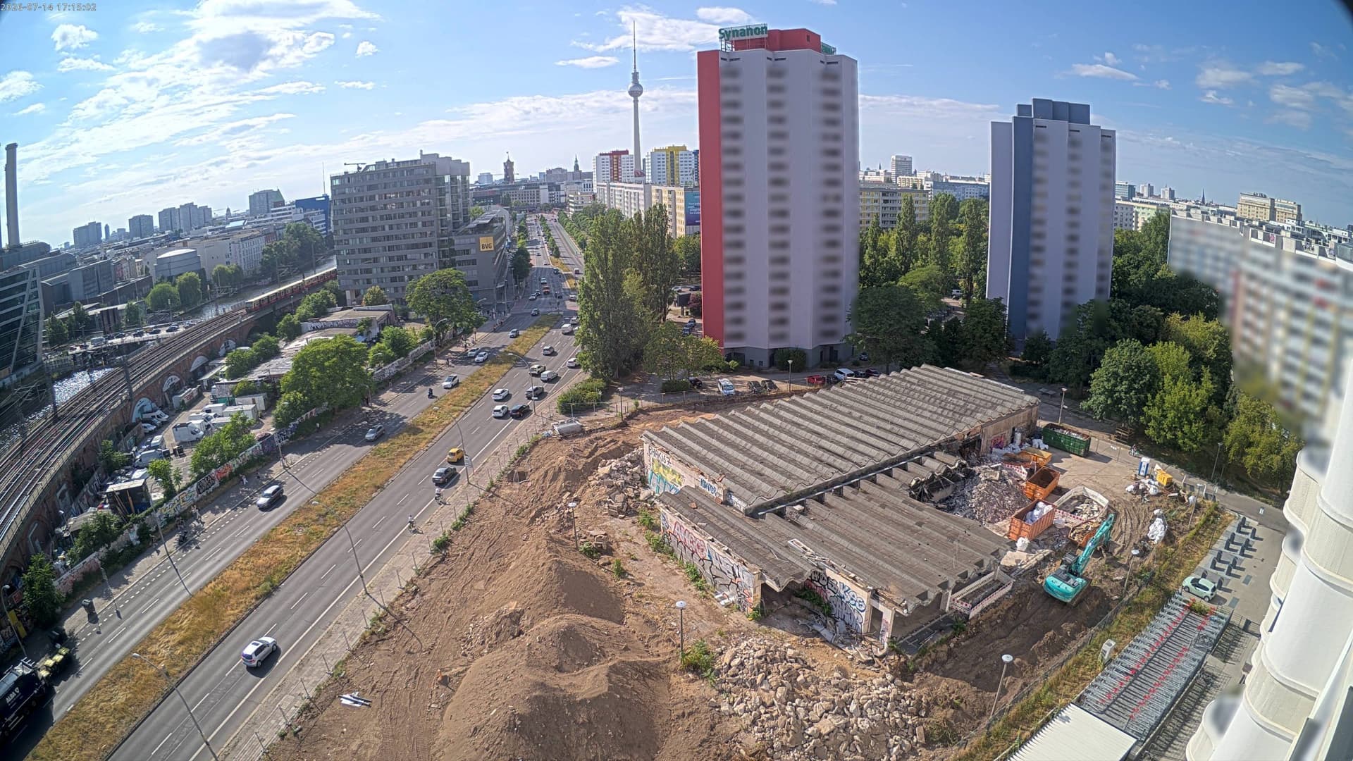 Bauprojekt „Holzmarkt 51“ – Abriss der alten Schwimmhalle