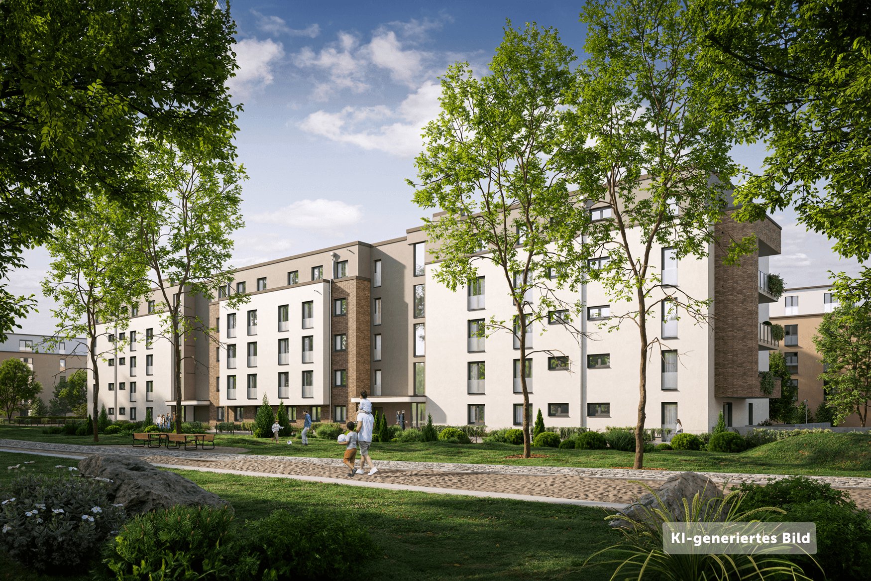 Neighbourhood development in Langen on the home stretch